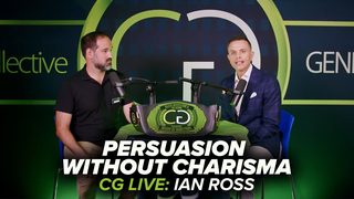 Ian Ross in conversation at CG LIVE in the Persuasion Without Charisma episode thumbnail